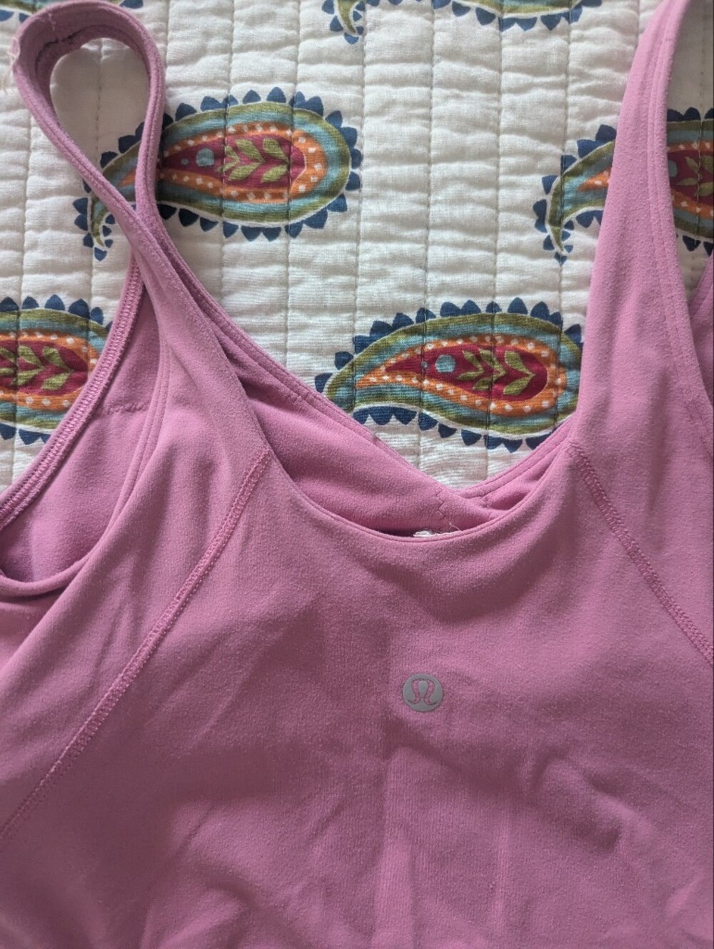 Dusty Rose Lululemon Align Tank Top - Picture 3 of 4